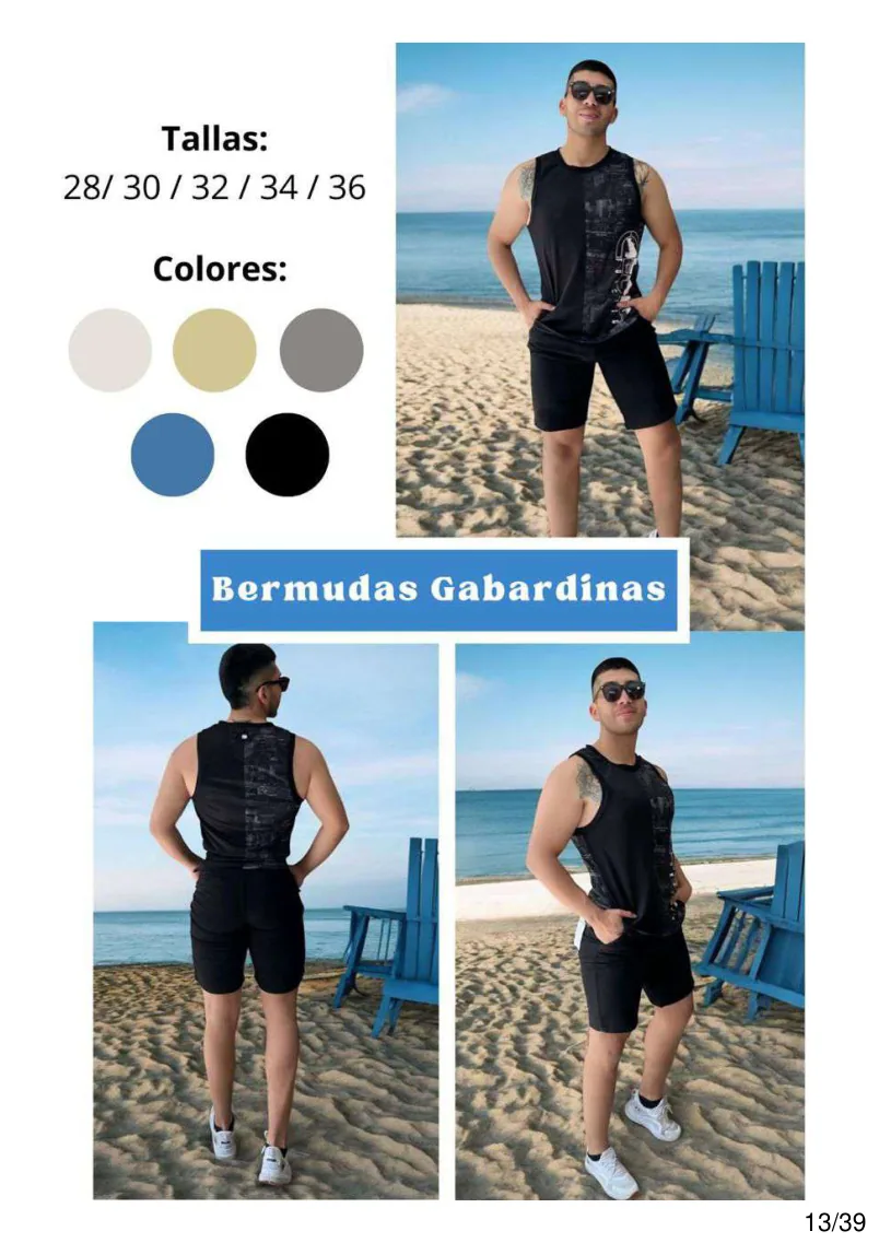BERMUDA GABARDINA